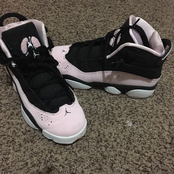 Jordan Rings black/Pink foam